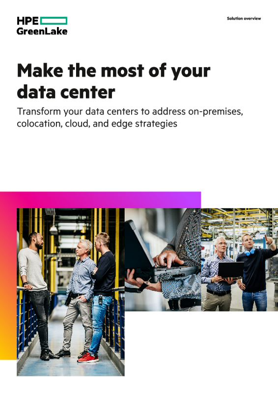 Make the most of your data center – Transform your data centers to address on-premises, colocation, cloud, and edge strategies thumbnail