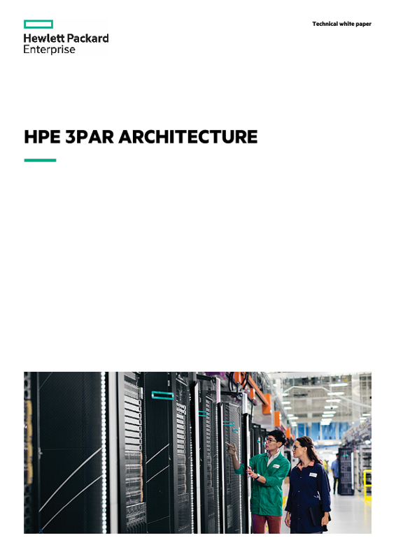 HPE 3PAR Architecture technical white paper thumbnail