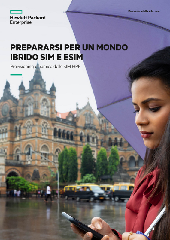 Prepararsi per un mondo ibrido SIM ed eSIM - Panoramica della soluzione HPE Dynamic SIM Provisioning thumbnail