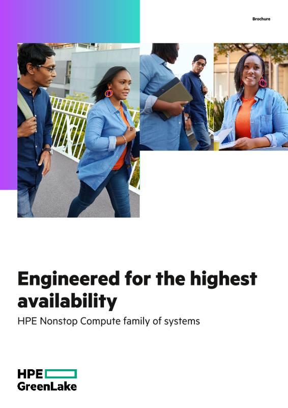 Engineered for the highest availability – HPE NonStop family of systems thumbnail