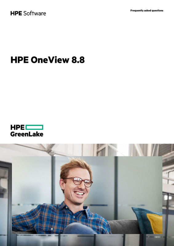 HPE OneView 7.0 frequently asked questions thumbnail