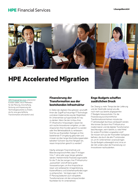 HPE Accelerated Migration thumbnail