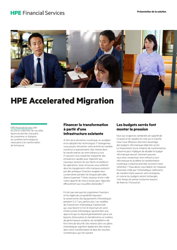 HPE Accelerated Migration thumbnail