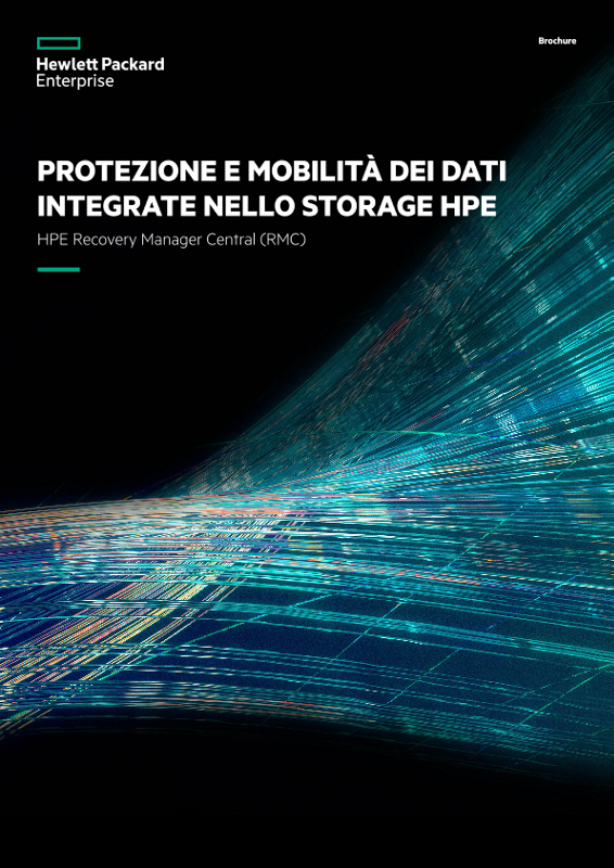 Protezione dei dati e mobilità integrate nello storage HPE - Brochure thumbnail