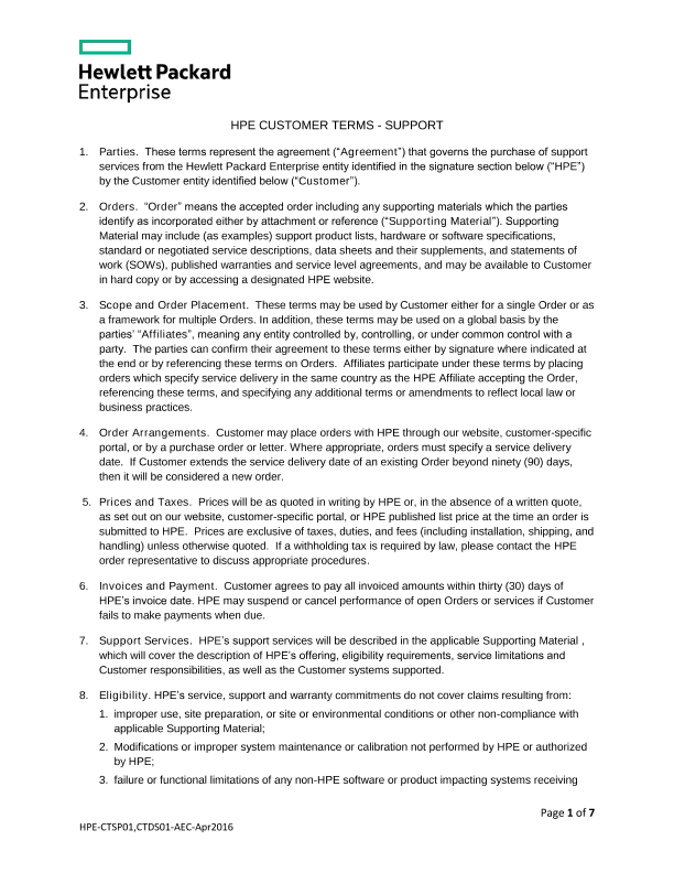 HPE-CTSP01,CTDS01-AEC-ENG thumbnail