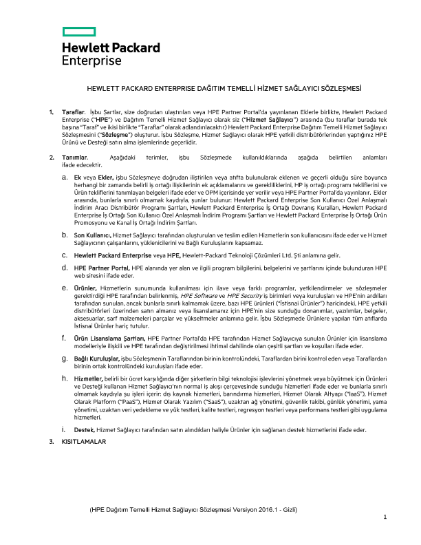 Turkey_HPE Distribution Led Service Provider_Terms thumbnail