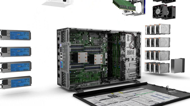 HPE ProLiant ML350 Gen9- Exploded View | HPE 日本