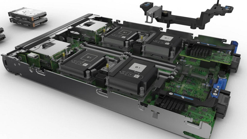 HPE ProLiant BL660c Gen9 Exploded View. | HPE 대한민국