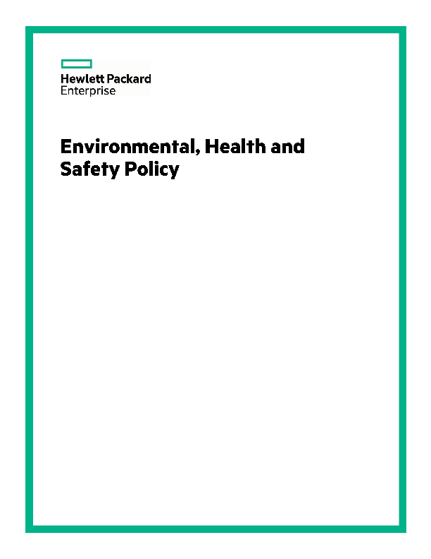 Environmental, health, and safety policy thumbnail