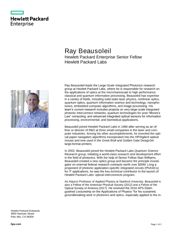 Ray Beausoleil Biography thumbnail