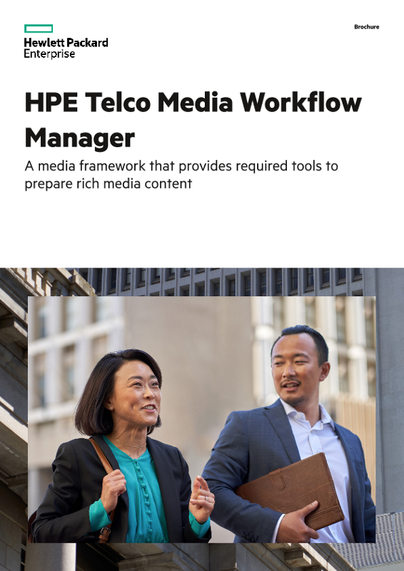 HPE Media Workflow Master brochure thumbnail