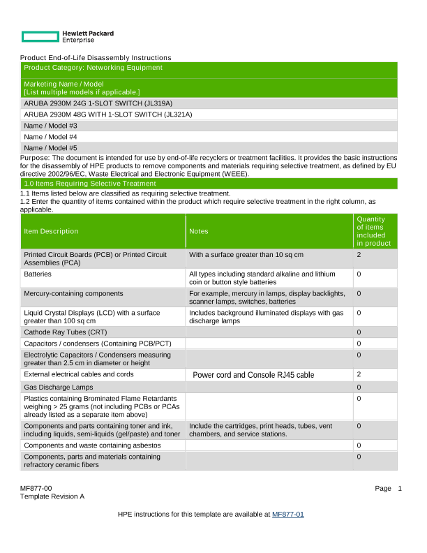 HPE Aruba Networking 2930M Lava NPoE Switch thumbnail