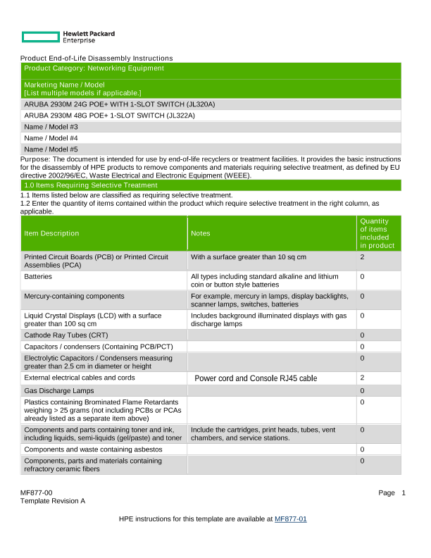 HPE Aruba Networking 2930M Lava PoE Switch thumbnail