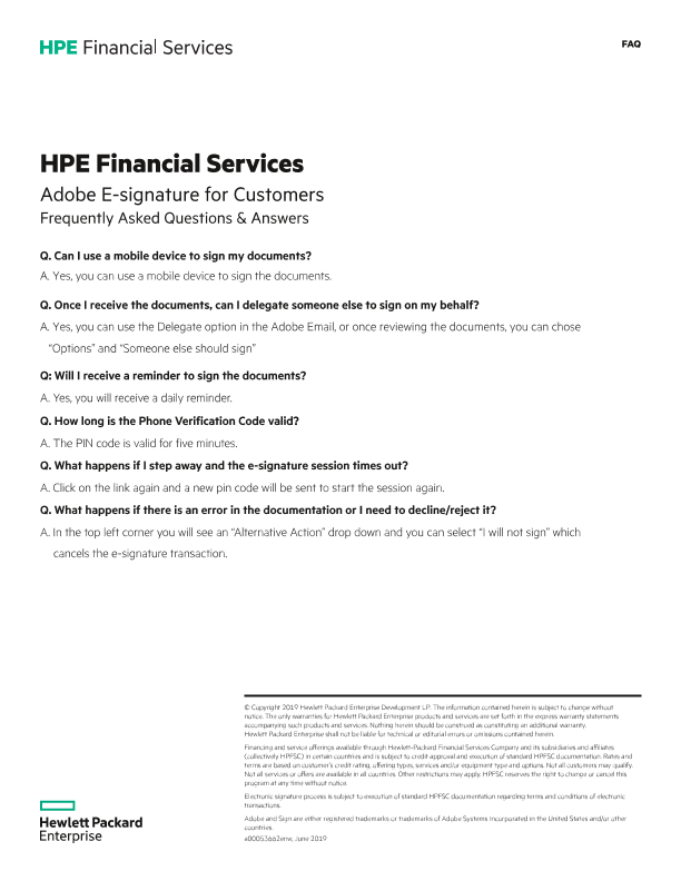 Adobe Esign Customer FAQ thumbnail