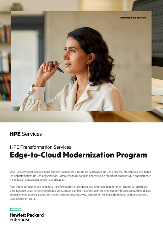 Programa de transformación del perímetro a la nube de HPE thumbnail