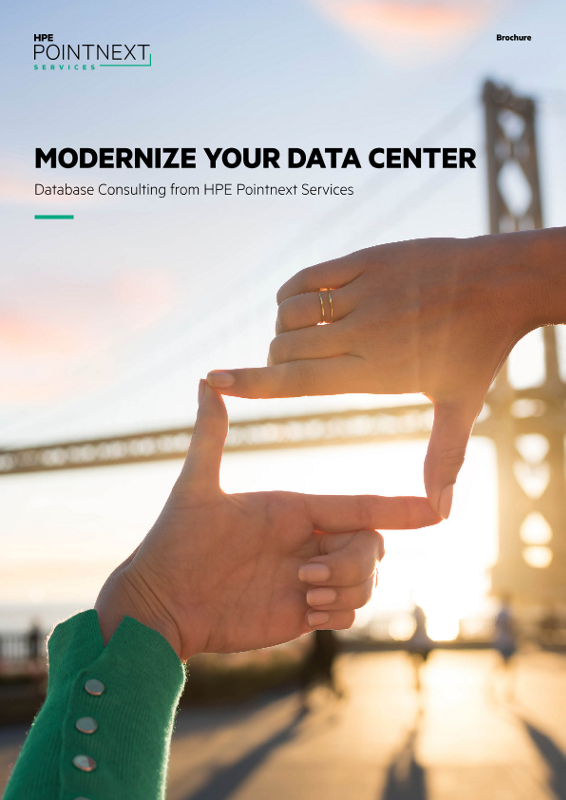 Modernize your data center with database consulting from HPE Pointnext Services brochure thumbnail