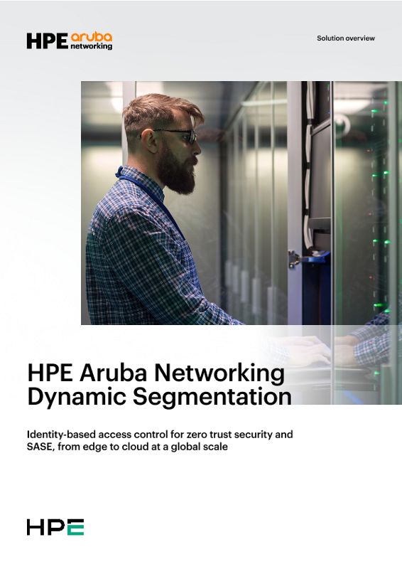 HPE Aruba Networking Dynamic Segmentation thumbnail