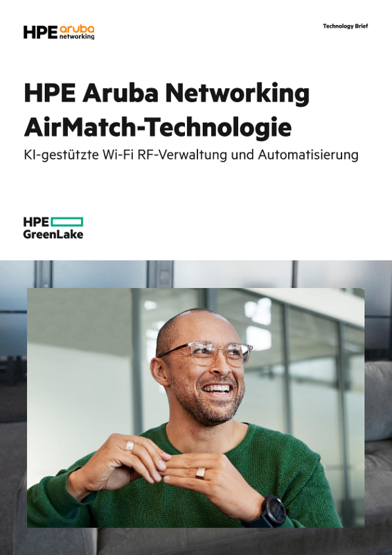 HPE Aruba Networking AirMatch Technology – Technology Brief thumbnail