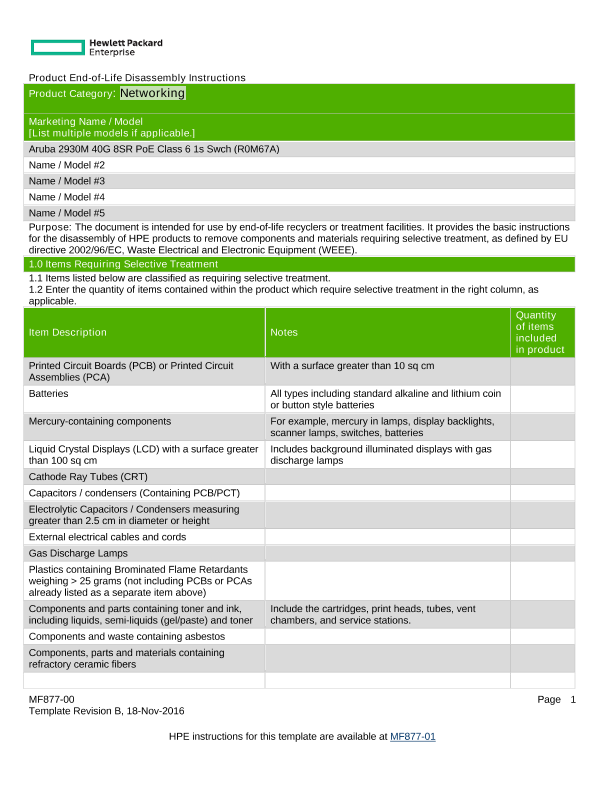 HPE Aruba Networking 2930M Zeus R0M67A Switch thumbnail