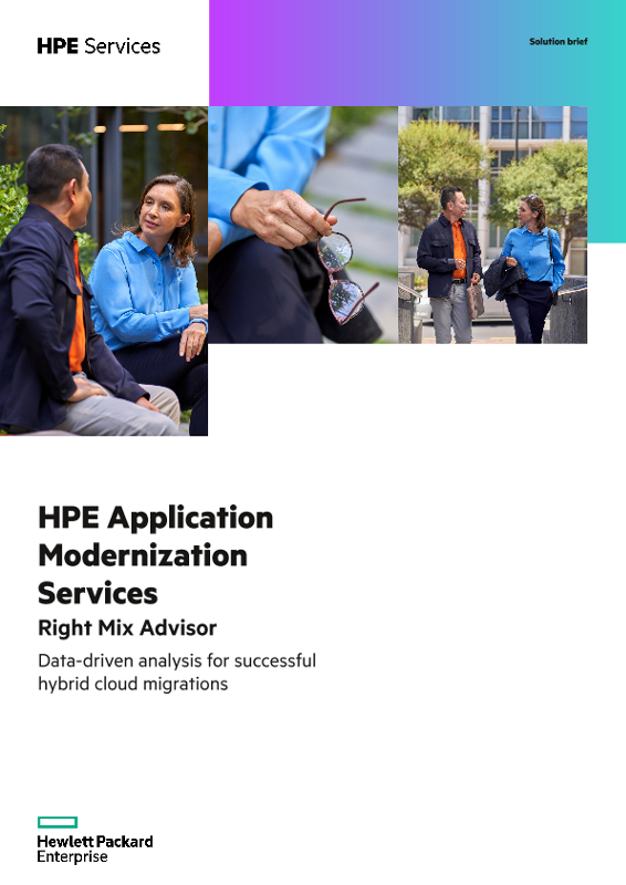 HPE Right Mix Advisor: Data-driven analysis for successful hybrid cloud migrations solution brief thumbnail