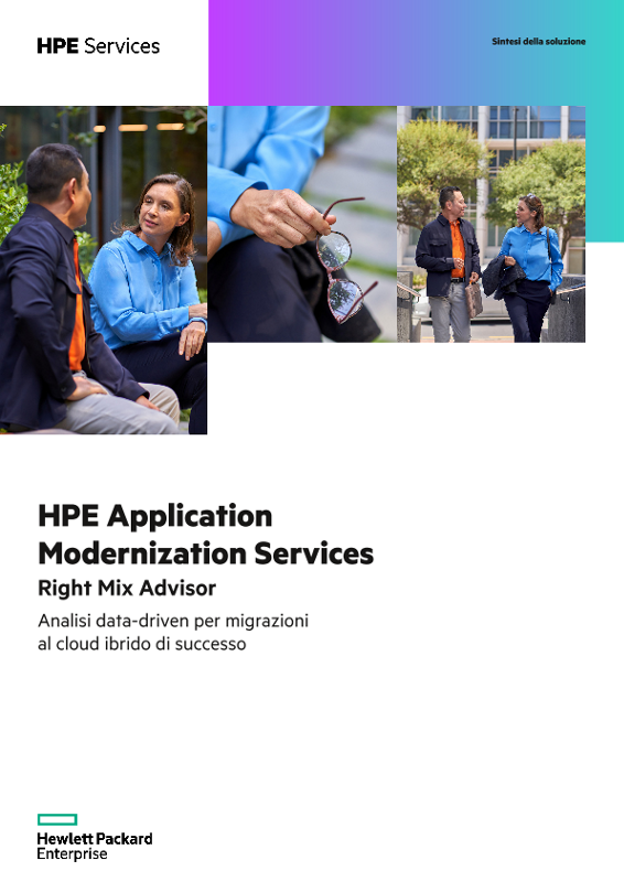 HPE Application Modernization Services - Right Mix Advisor thumbnail