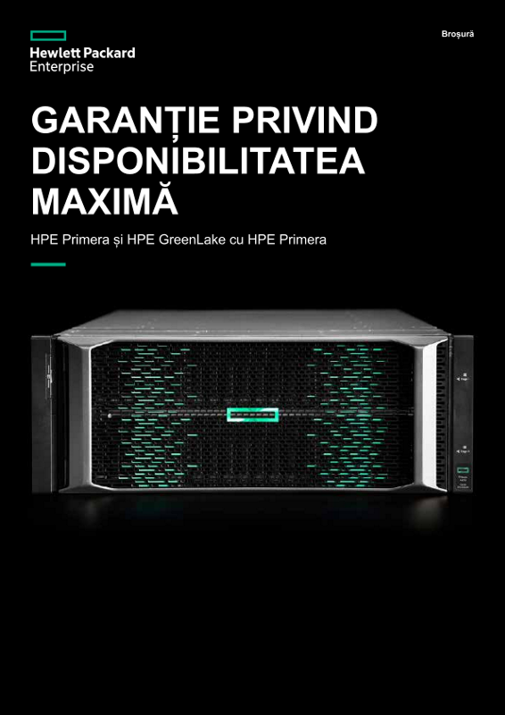Broșură Disponibilitate maximă garantată – HPE Primera thumbnail
