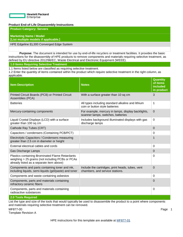HPE Edgeline EL300 thumbnail