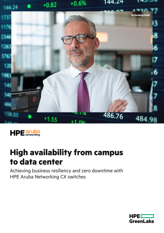 High availability from campus to data center thumbnail