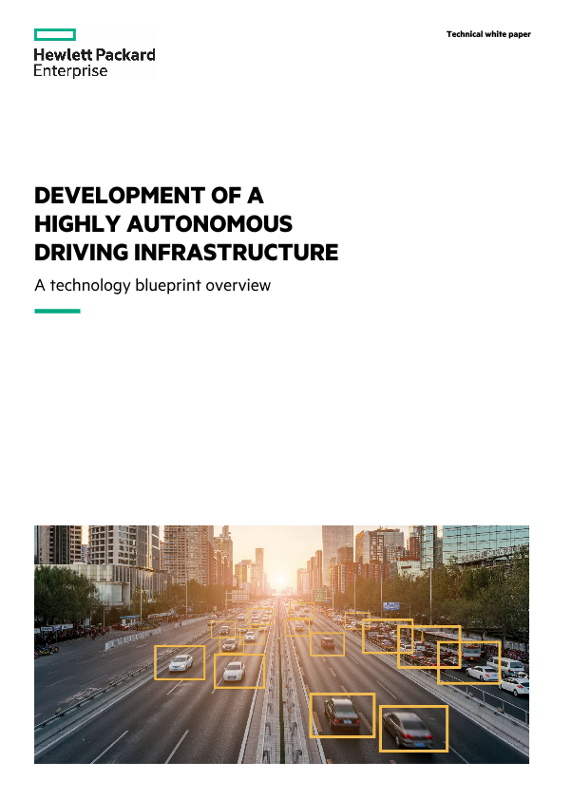 Development of a Highly Autonomous Driving Infrastructure technical white paper thumbnail