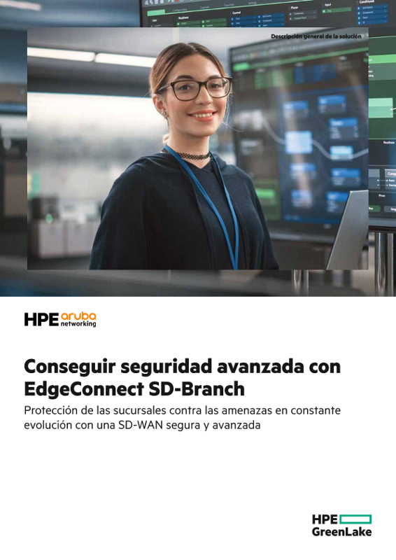 Conseguir seguridad avanzada con EdgeConnect SD-Branch thumbnail
