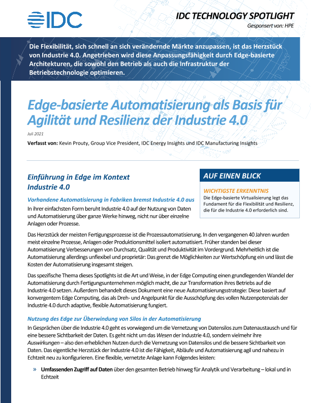 Edge-Based Automation als Grundlage für Industrie 4.0 Agilität und Resilienz thumbnail