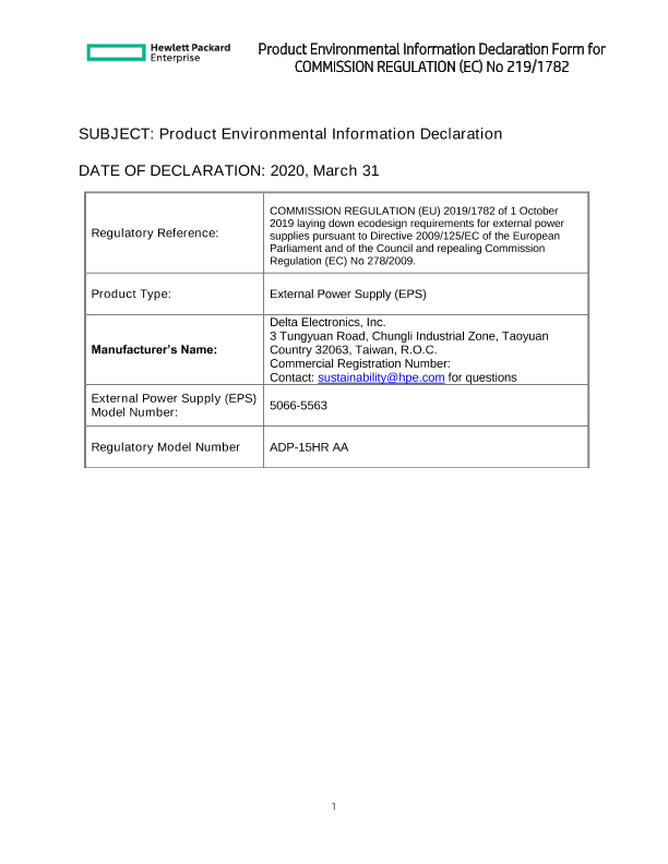 HPE ErP Lot 7 Info Declaration Template rev2 5066-5563 thumbnail