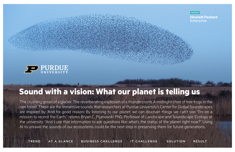 Sound with a vision: What our planet is telling us thumbnail