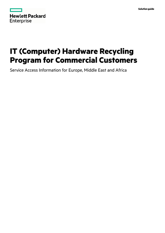 New EMEA Recycling Services thumbnail