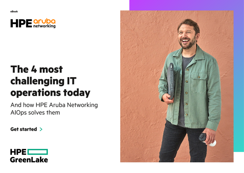 HPE Aruba Networking Toughest Operations Challenges Ebook thumbnail