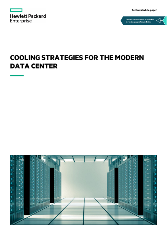 Cooling strategies for the modern data center technical white paper thumbnail