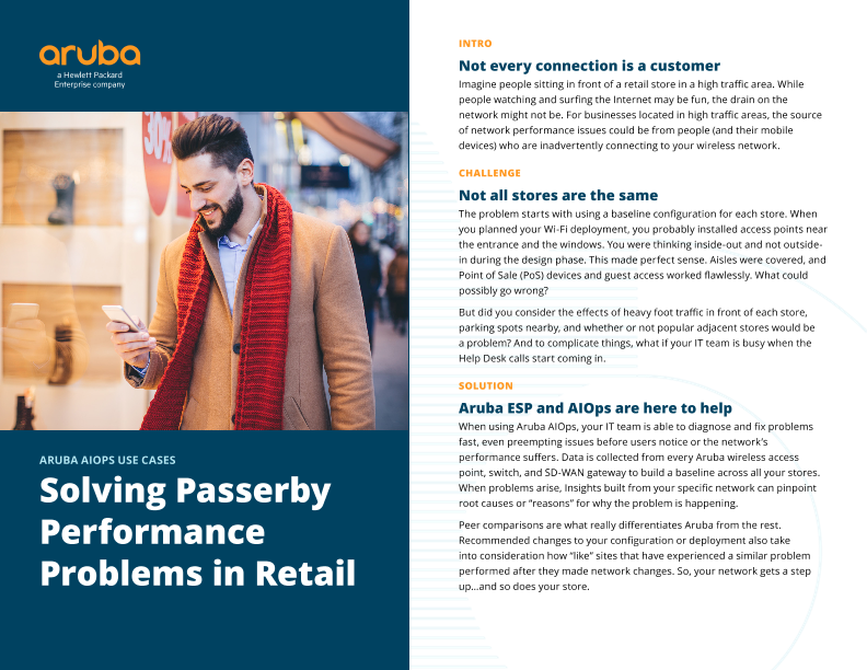 AIOps Use Cases - Solving passerby performance problems in retail thumbnail