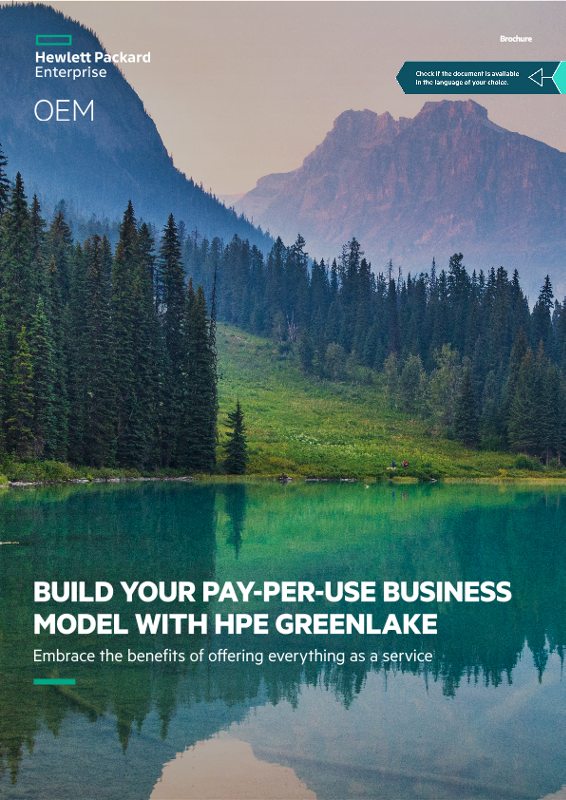 Build your pay-per-use business model with HPE GreenLake thumbnail