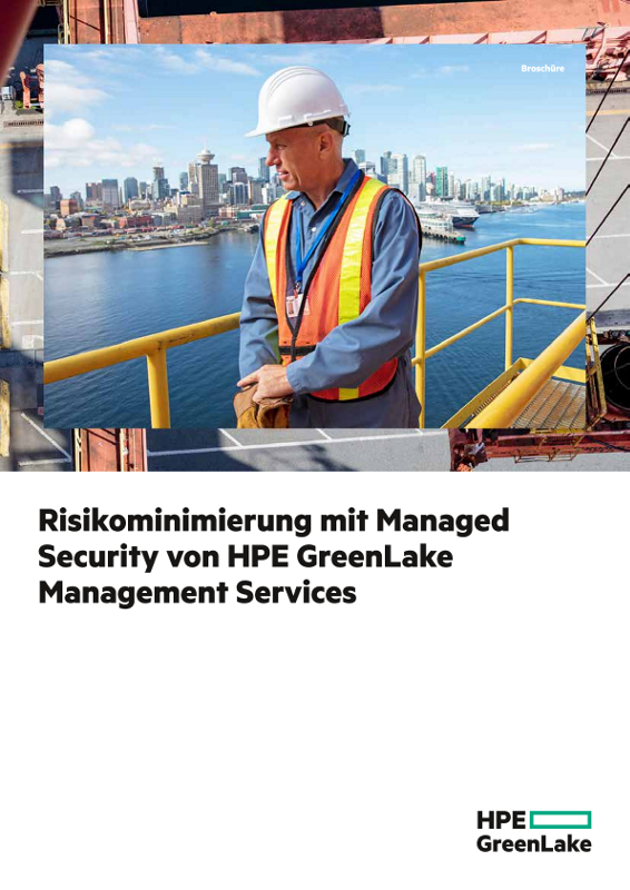 Risikominimierung mit Managed Security von HPE Greenlake Management Services thumbnail