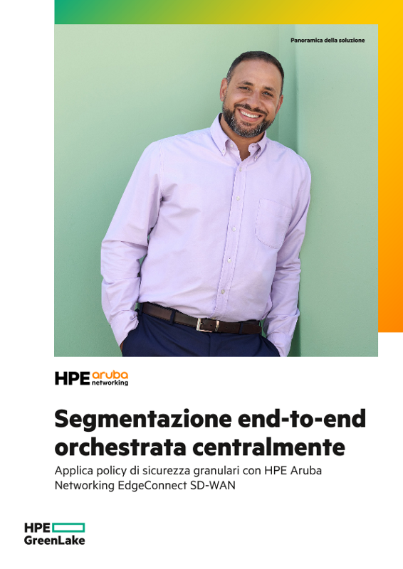 Segmentazione end-to-end orchestrata centralmente thumbnail
