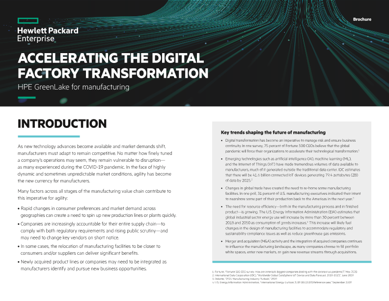 Accelerating the digital factory transformation brochure thumbnail