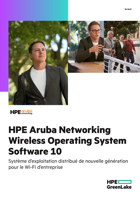 HPE Aruba Networking Wireless Operating System Software 10