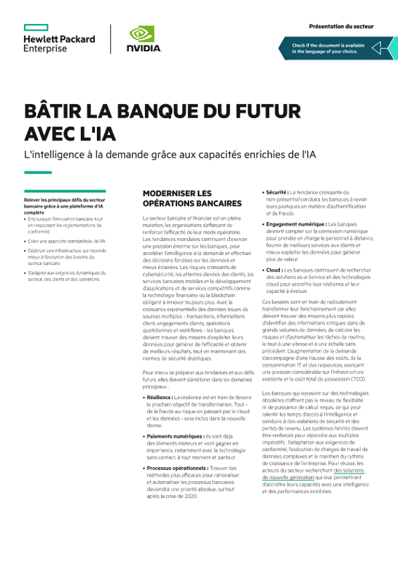 Bâtir la banque du futur avec l'IA - Présentation générale de l'industrie thumbnail