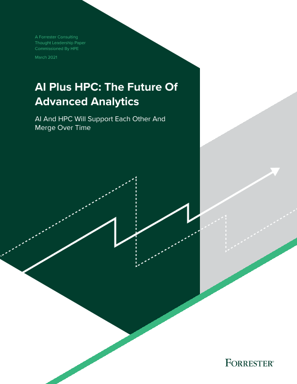 Forrester Report: AI Plus HPC: The Future Of Advanced Analytics thumbnail