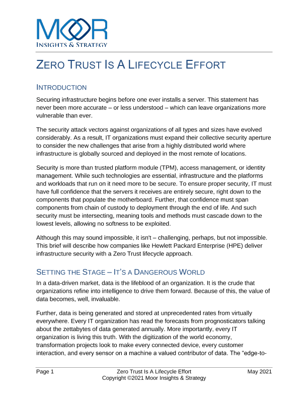 Zero Trust is a Lifecycle Effort thumbnail