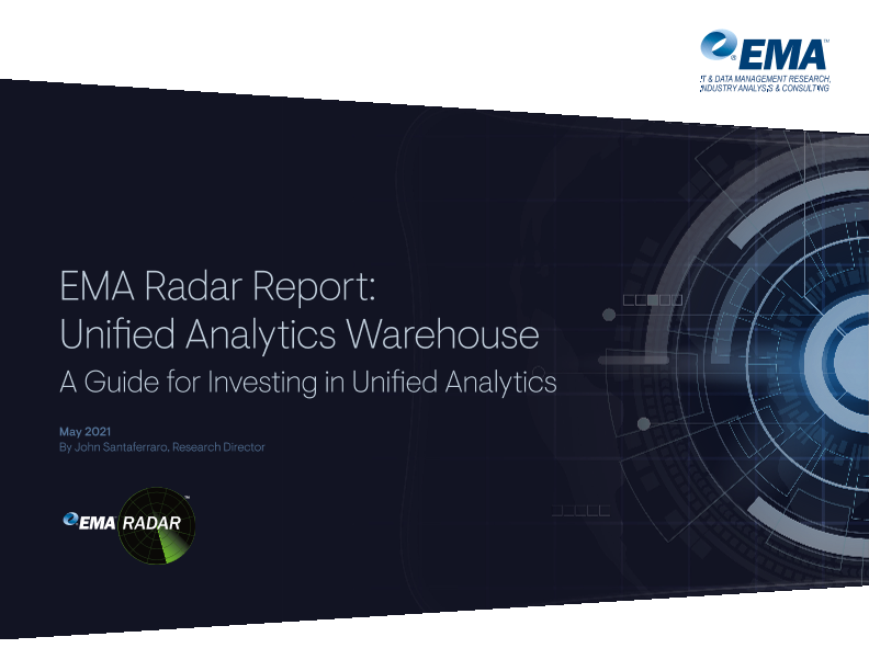 EMA Radar Report: Unified Data Analytics thumbnail