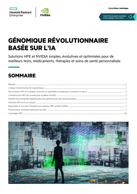 Livre blanc technique sur la génomique révolutionnaire basée sur l'IA thumbnail