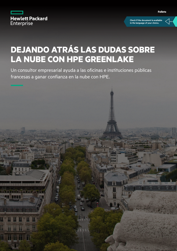 Folleto: Dejando atrás las dudas sobre la nube con HPE GreenLake thumbnail