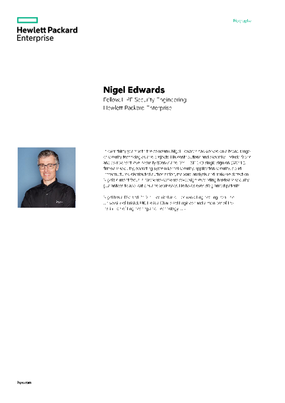 Nigel Edwards Biography thumbnail