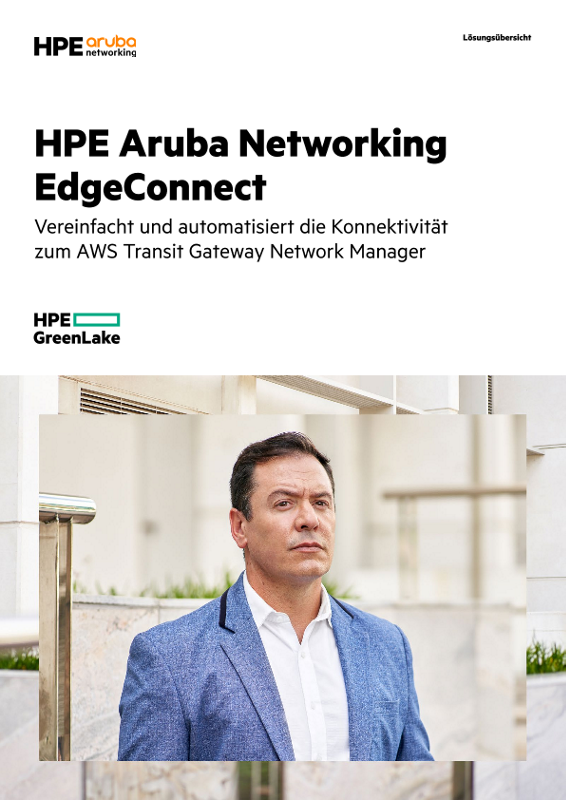 HPE Aruba Networking EdgeConnect thumbnail